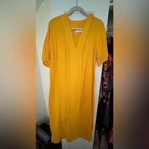 Lake Gauze Caftan in Sol sz XL worn once